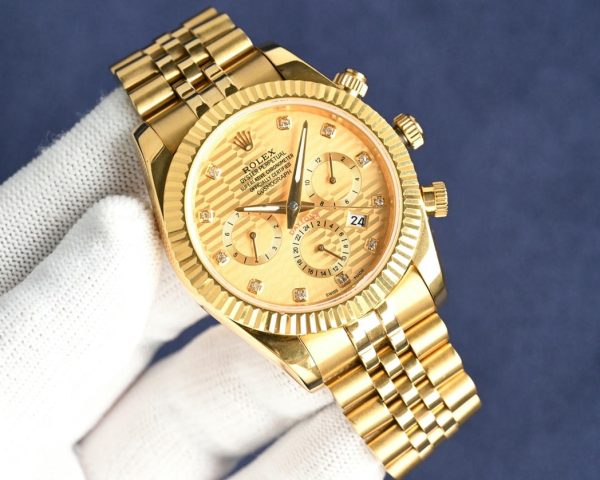 Rolex Daytona 40mm Gold/Green/White Dial 126509 – Image 5