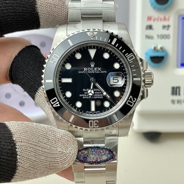 Rolex Submariner Date 3135 Clean Factory 116610 LN Black