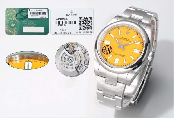 VS Factory Rolex Oyster Perpetual 277200 Stainless Steel Multi-Colors Dial - immagine 9
