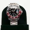 GMT-Master II 126710 LNRO Black/Red Ceramic 904L Stainless Steel Band