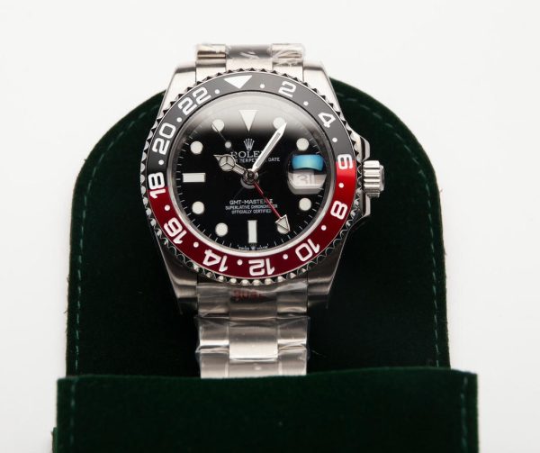 GMT-Master II 126710 LNRO Black/Red Ceramic 904L Stainless Steel Band