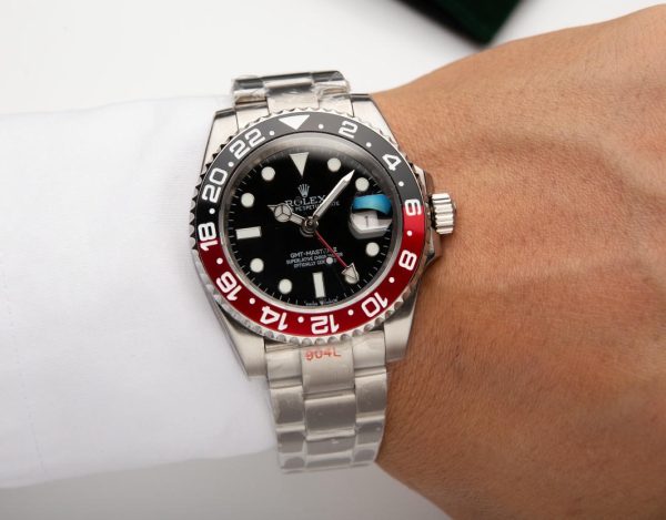 GMT-Master II 126710 LNRO Black/Red Ceramic 904L Stainless Steel Band - Image 5