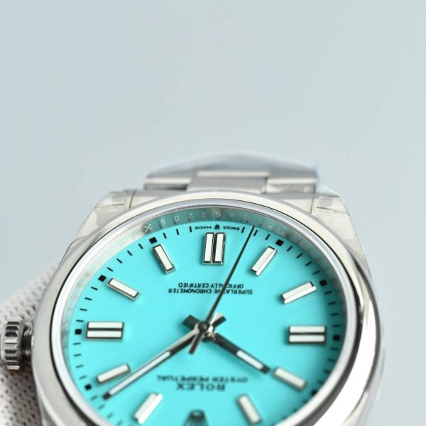 HP Factory Rolex Oyster Perpetual 124300 Stainless Steel light blue Dial - Image 3