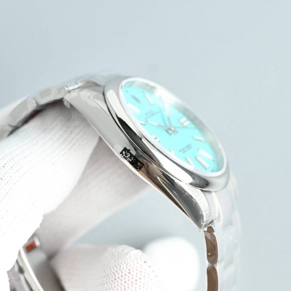 HP Factory Rolex Oyster Perpetual 124300 Stainless Steel light blue Dial - Image 4