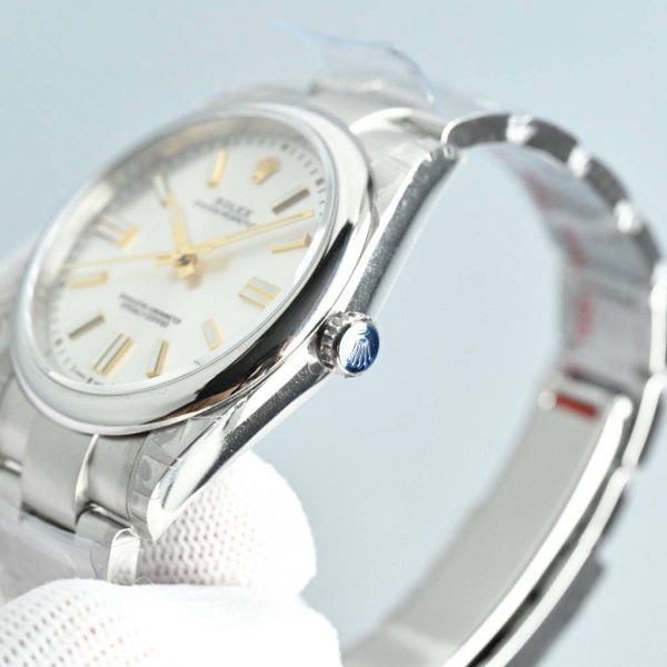 HP Factory Rolex Oyster Perpetual 124300 Stainless Steel Silver Dial - Image 4