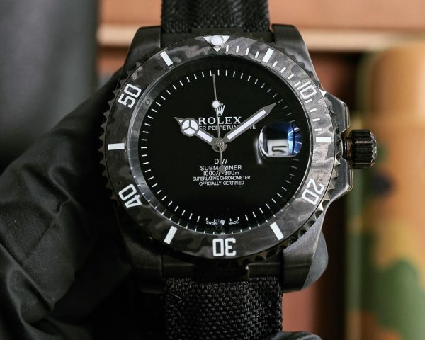 DiW Rolex Submariner Parakeet 40mm 904L Sky Blue/Black Dial Stainless Steel Bezel - Image 10