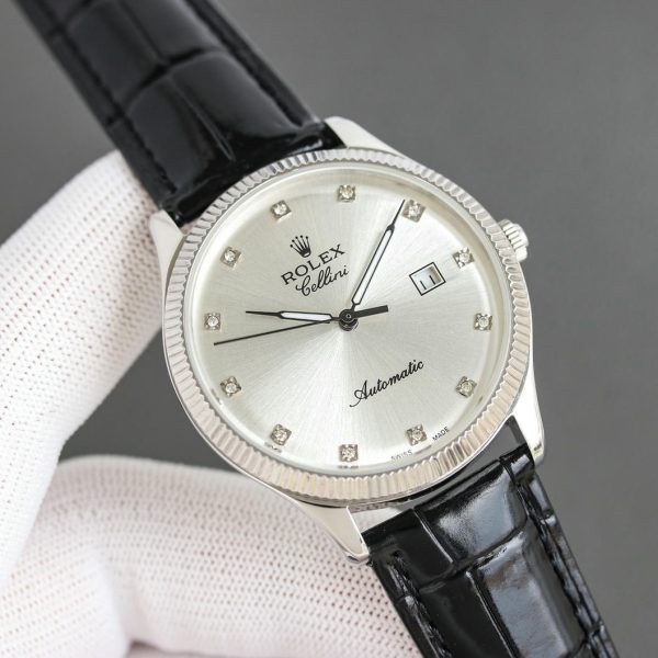 Rolex Cellini 50605 RBR Everose Gold and White Gold 39mm - Image 6