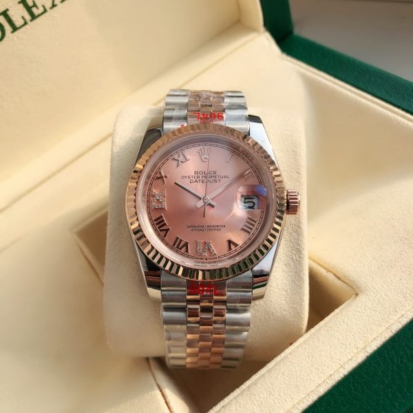 Rolex  Datejust 36 Roman Numeral Diamond Jubilee Watch 126281 - Image 4