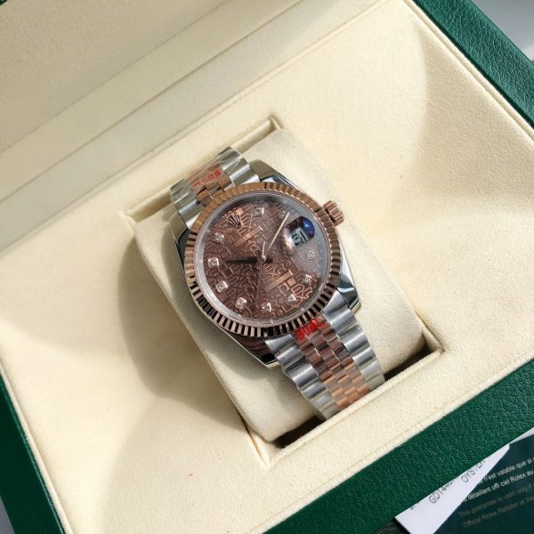 Rolex Datejust Diamond Hour Markers 36mm Unisex Watch 126231-0040 - Image 3