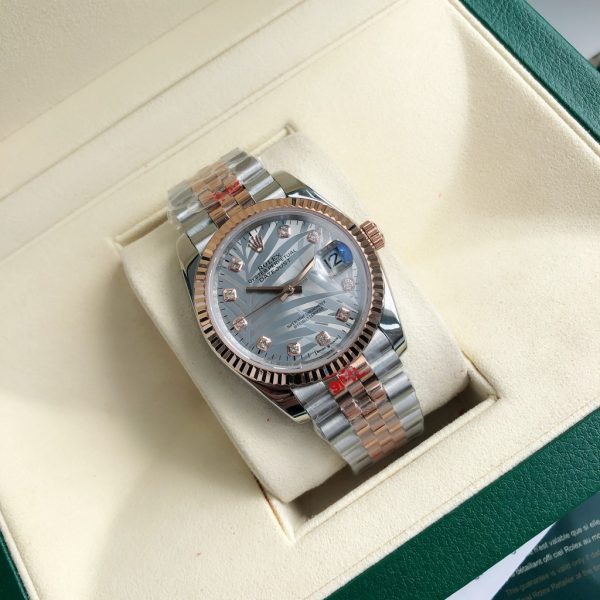 Rolex Datejust Diamond Hour Markers 36mm Unisex Watch 126231-0040 - Image 4