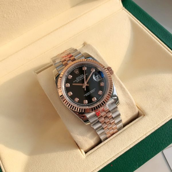 Rolex Datejust Diamond Hour Markers 36mm Unisex Watch 126231 - Image 3