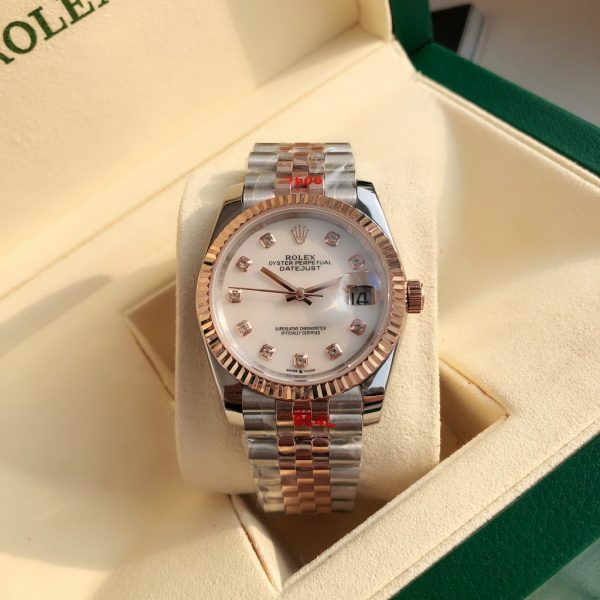 Rolex Datejust Diamond Hour Markers 36mm Unisex Watch 126231 - Image 4