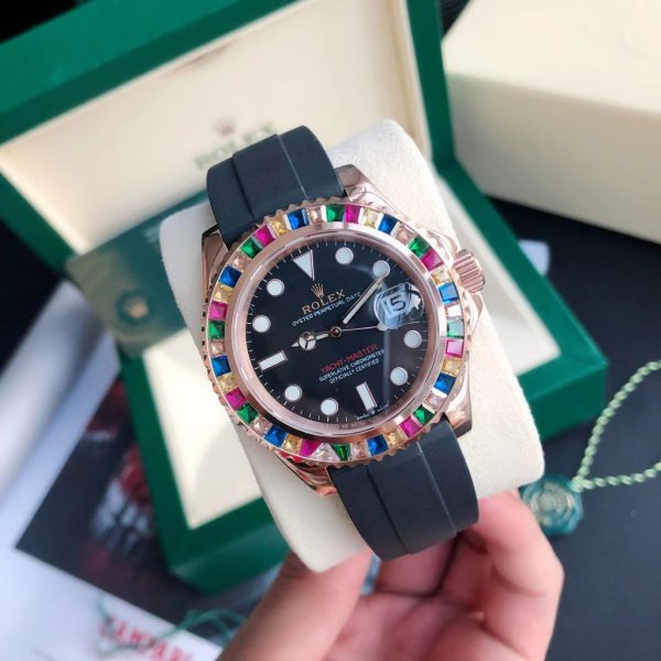 Rolex Yacht Master 40mm Black Dial 116655-2 Rgold - Image 2