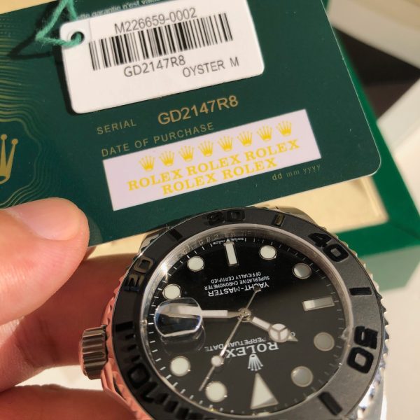 Rolex Yacht Master 42mm Black Dial m226627-0001 - Image 5