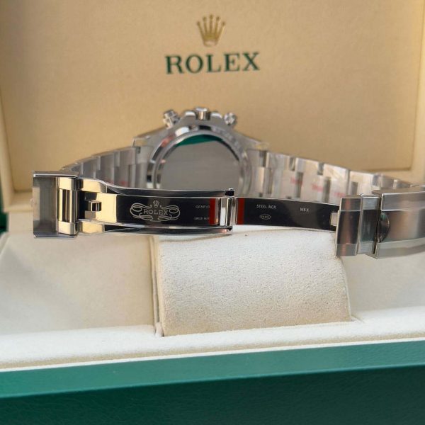 Rolex Daytona 116576TBR Oyster Perpetual Daytona Coffee Dial Platinum Diamond Bezel – Image 6
