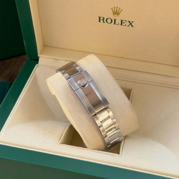 Rolex Daytona 116576TBR Oyster Perpetual Daytona Coffee Dial Platinum Diamond Bezel – Image 7
