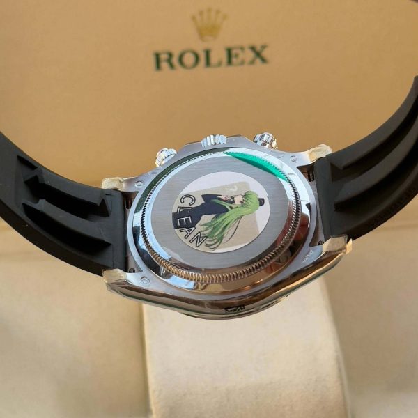Rolex Daytona 116576TBR Oyster Perpetual Daytona White Dial Platinum Diamond Bezel – Bild 7